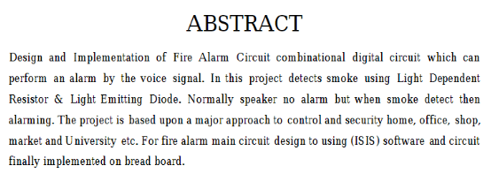 Fire Protection System Assignment