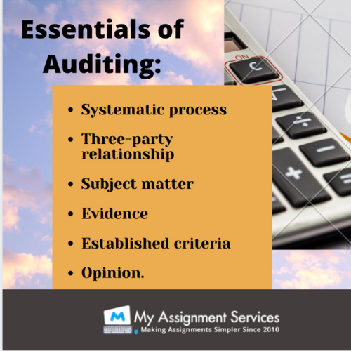 Auditing and Assurance Assignment Services