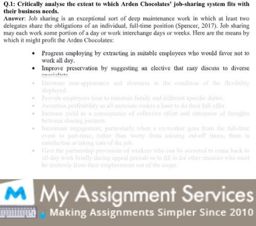 HRM Assignment Services Canada