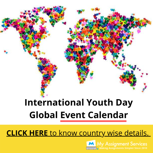 international youth day global event calender