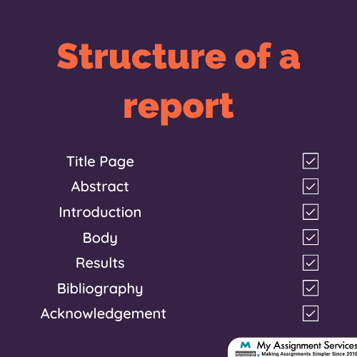 Structure of an Academic Report