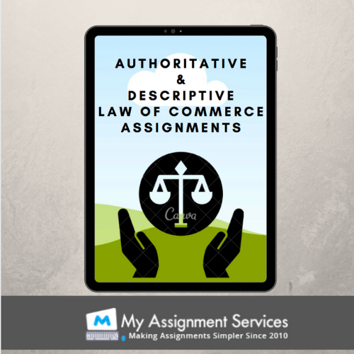 Law of Commerce Assignment Help