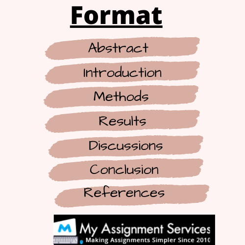 Format of a sample Medical Assignment