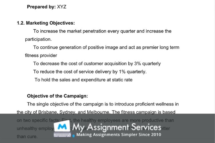 advertising assessment sample 2