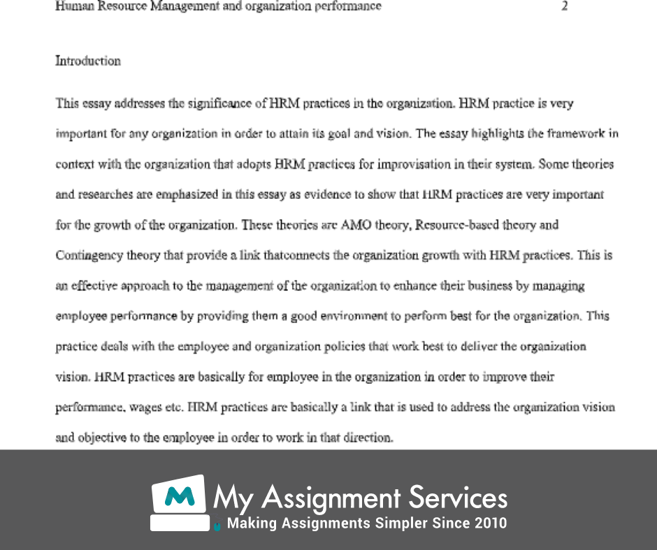 Online Sample Essays