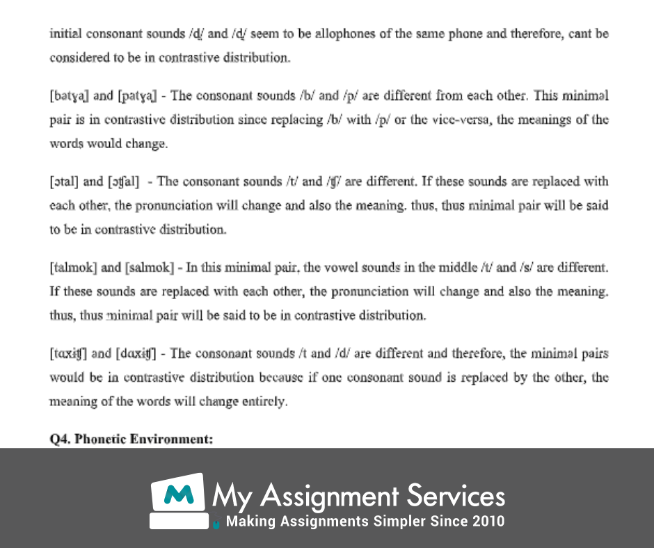 sociolinguistics assignment services