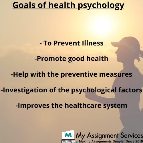 Goals of health psychology