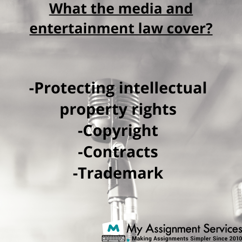 media and entertainment law assignment