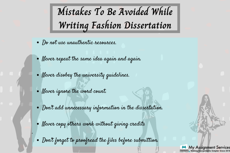 fashion dissertation help