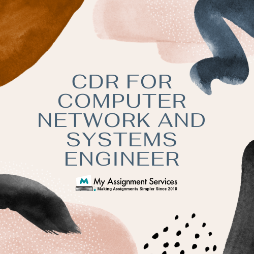 CDR Report for Computer Network and Systems Engineer