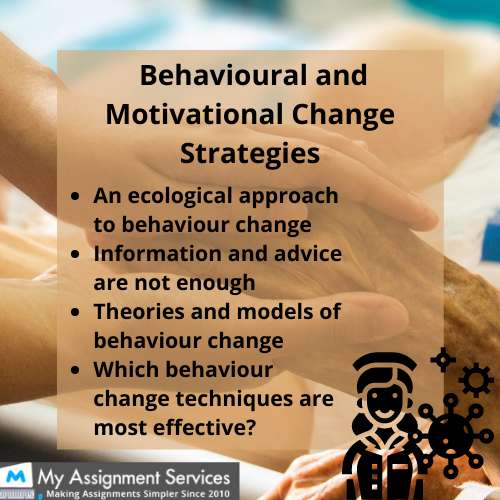 Behavioural and Motivational Changes Strategies