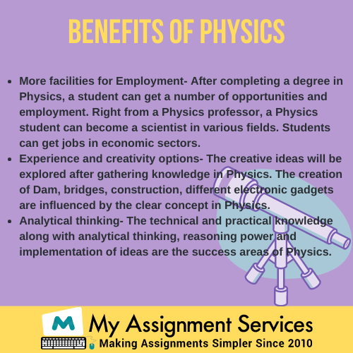 Benefits of physics
