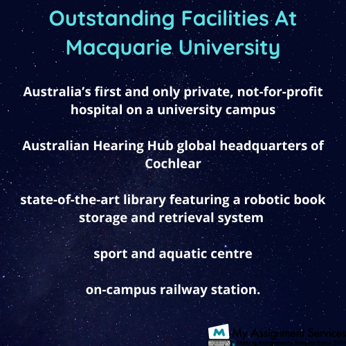 Facilities at Macquarie University