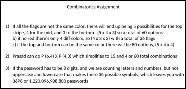 Combinatorics And Basic Set Theory 5