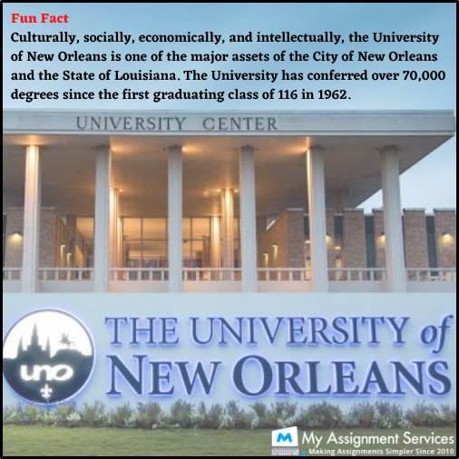 university of new orleans