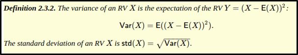 expectation of a random variable 2