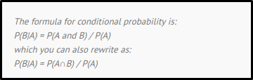 Conditional Probability 1