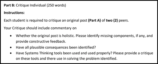 MGT603 Systems Thinking part B