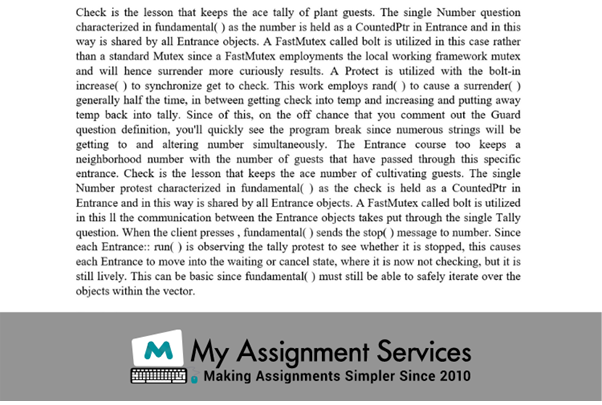 Assignment solution screenshot 10