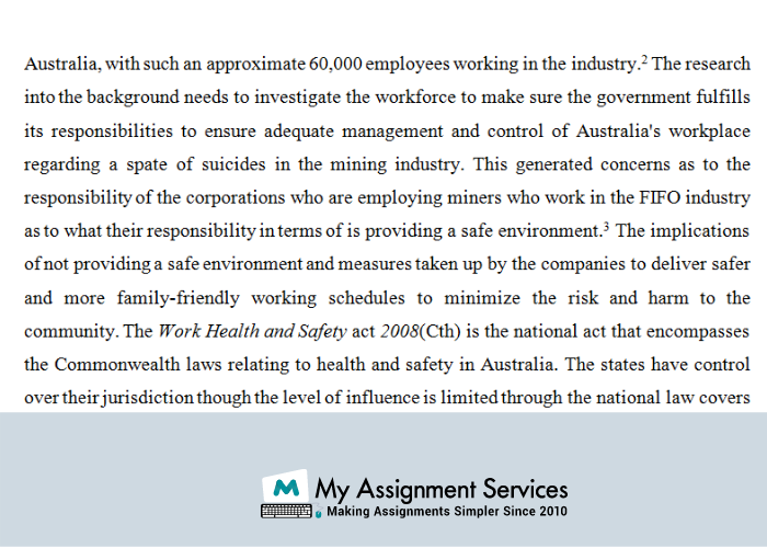 Environmental Health and Safety Law Assignment Help