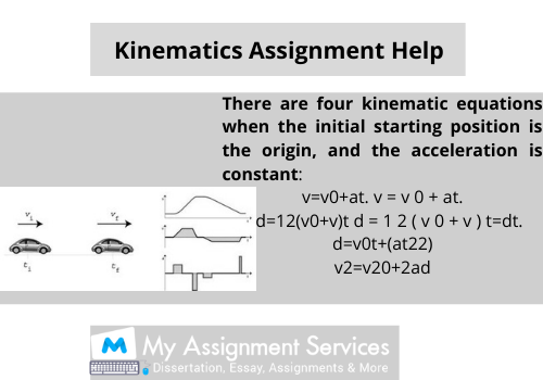 Kinematics Assignment Help