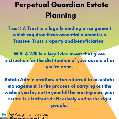Perpetual Guardian estate planning