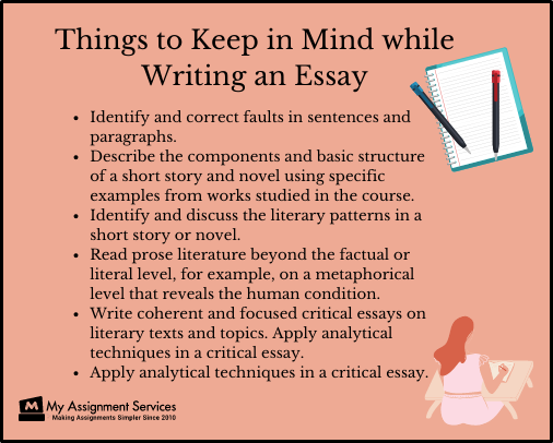 Things for writing essay