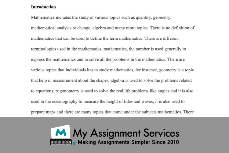 Applied Maths Assignment Sample solution