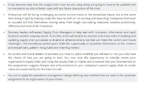 Supply Chain Managers