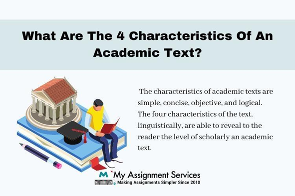 characteristics of academic text