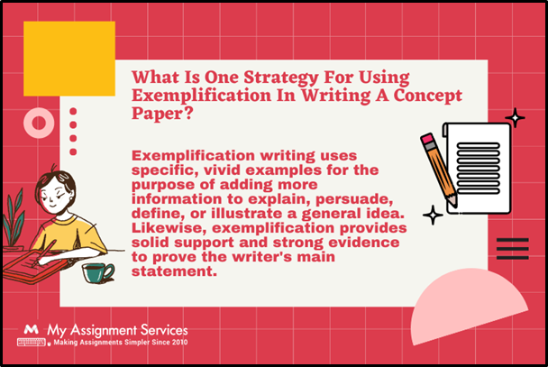 using Exemplification in writing