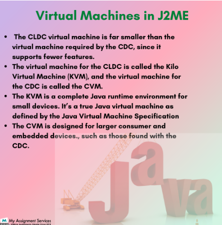 Virtual Machines in J2ME