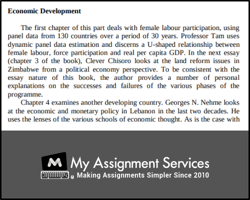 Economic Development