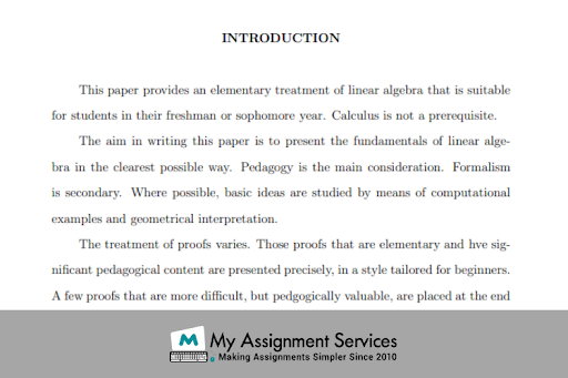 samples of Research Paper
