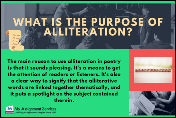 Purpose of Alliteration