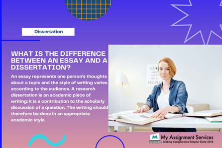 Difference between essay and dissertation