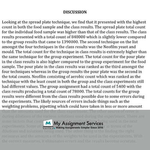 food security assignment sample