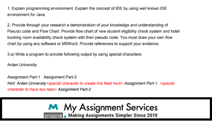 Dynamic Programming Assignment Sample at My Assignment Services