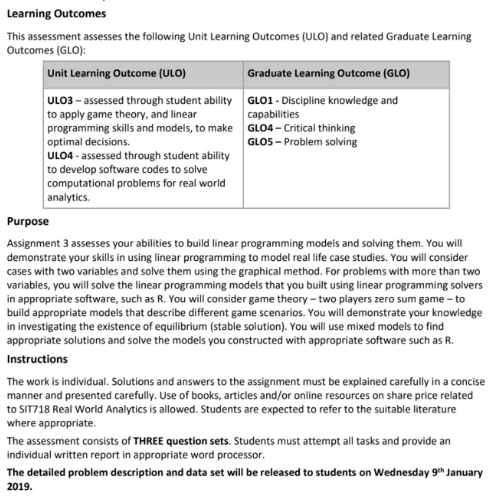 Ampl Learning Outcomes
