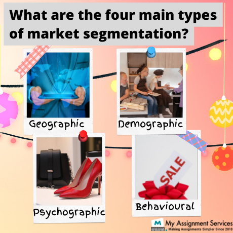 what are the four main types of market segmentation