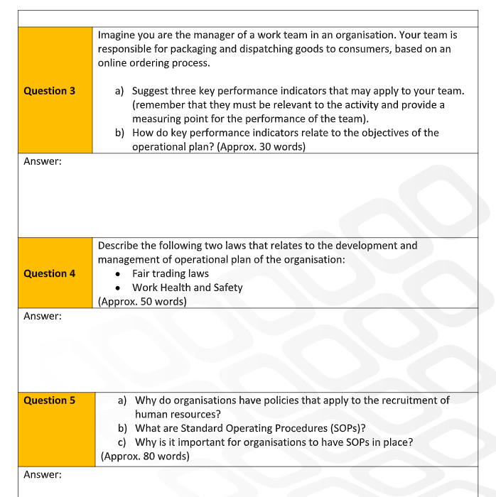 BSBLDR502 Assessment Answers Sample at My Assignment Services in Australia