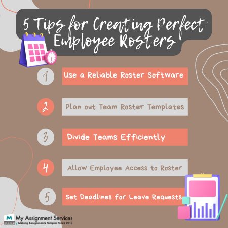 5 tips for creating perfect employee rosters