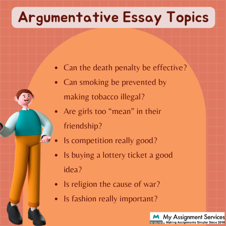 argumentative essay topics