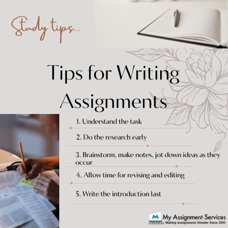Tips for Assignment Writing