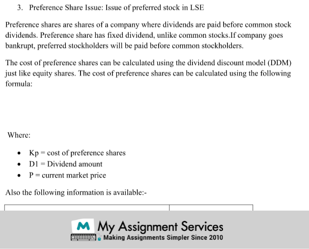 Sample of Financial Statement Analysis Assignment