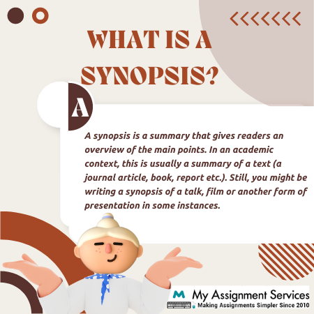 what is a synopsis