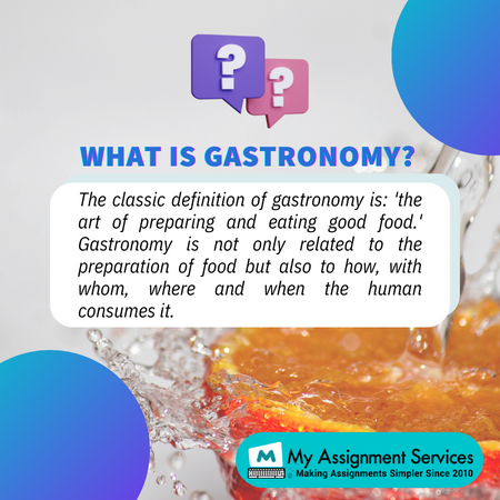 what is gastronomy