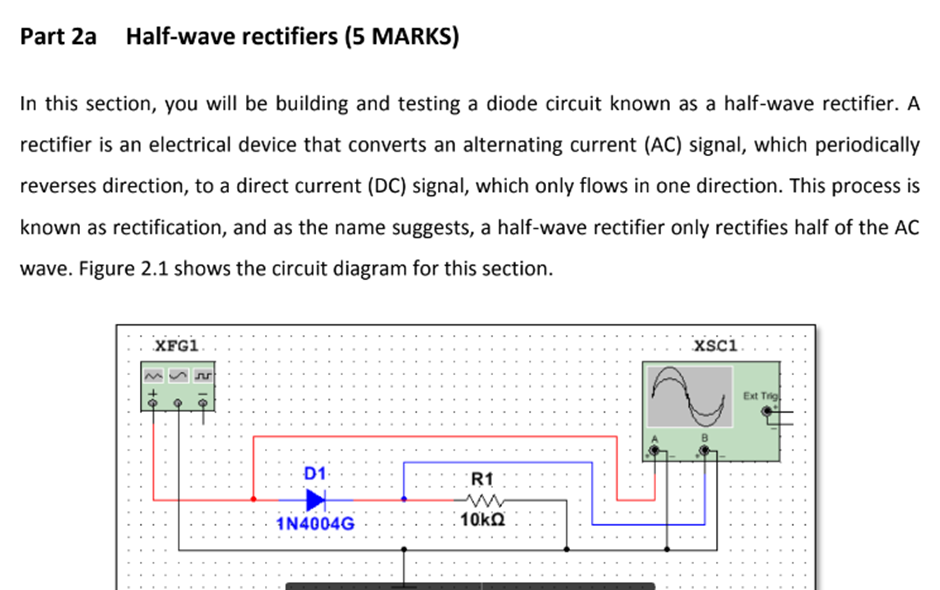 half-wave rectifiers