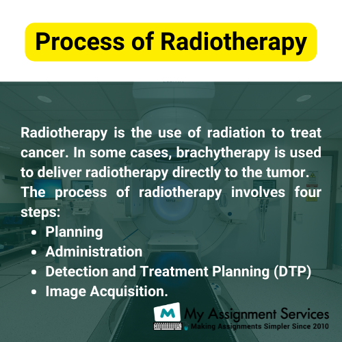 process of radiotherapy