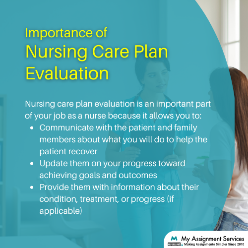 importance of nursing care plan evaluation